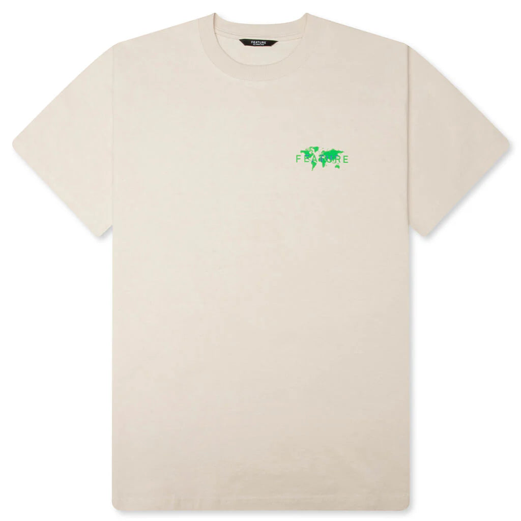 Global Impact Tee Oatmeal