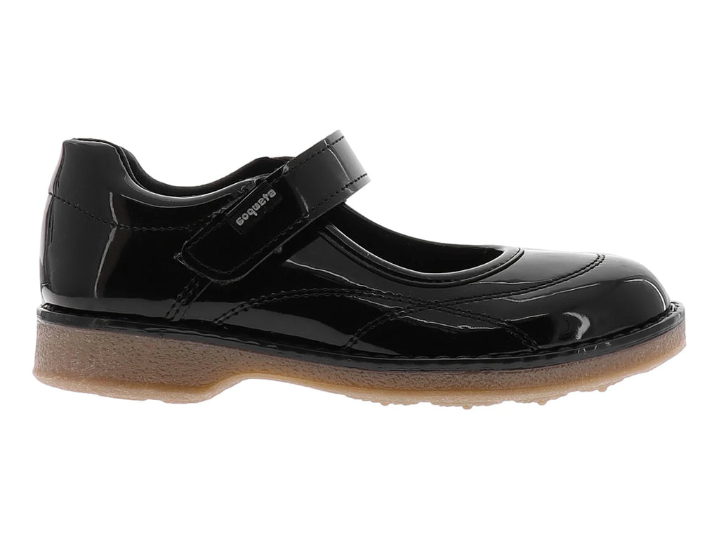 Zapatos de Charol Negros Coqueta para Niña