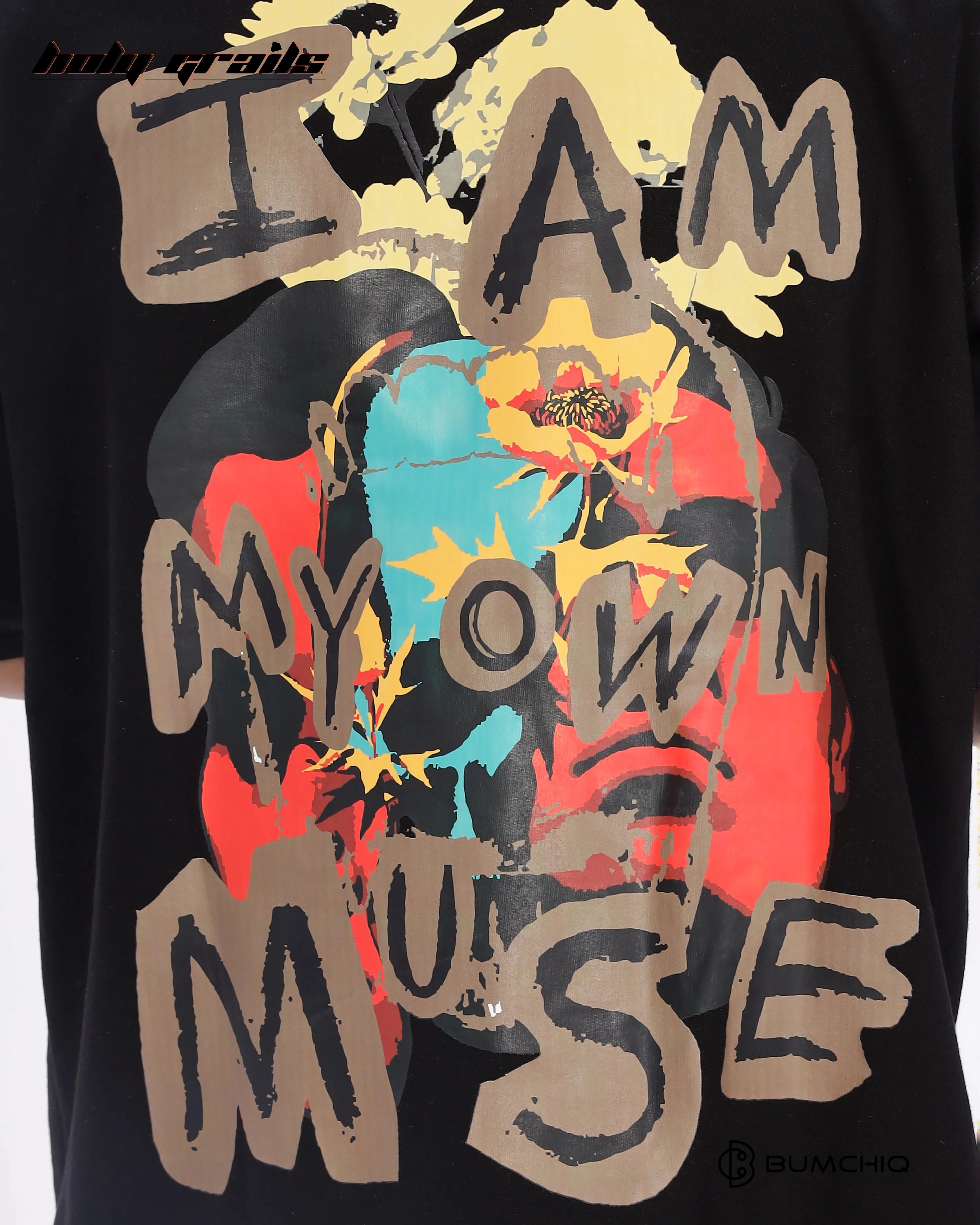 Own Muse Black Oversize Tee HG x Bumchiq
