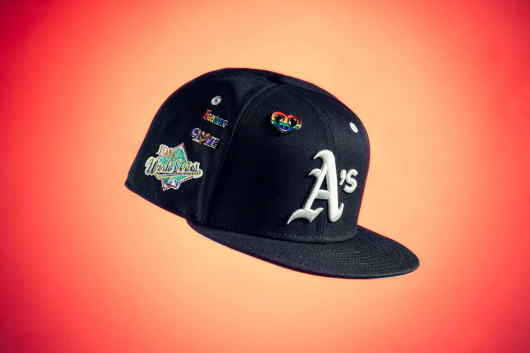 Feature x New Era Pride 59Fifty Fitted Oakland Athletics