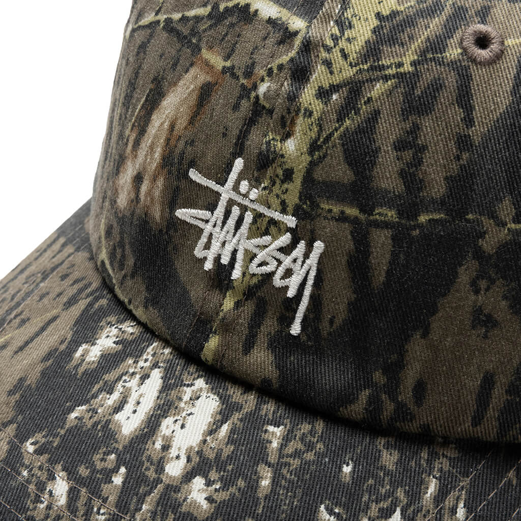 Washed Stock Low Pro Cap Leaf Camo