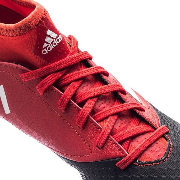 adidas ACE 173 FG J Youth Firm Ground Soccer Cleats Red Black White