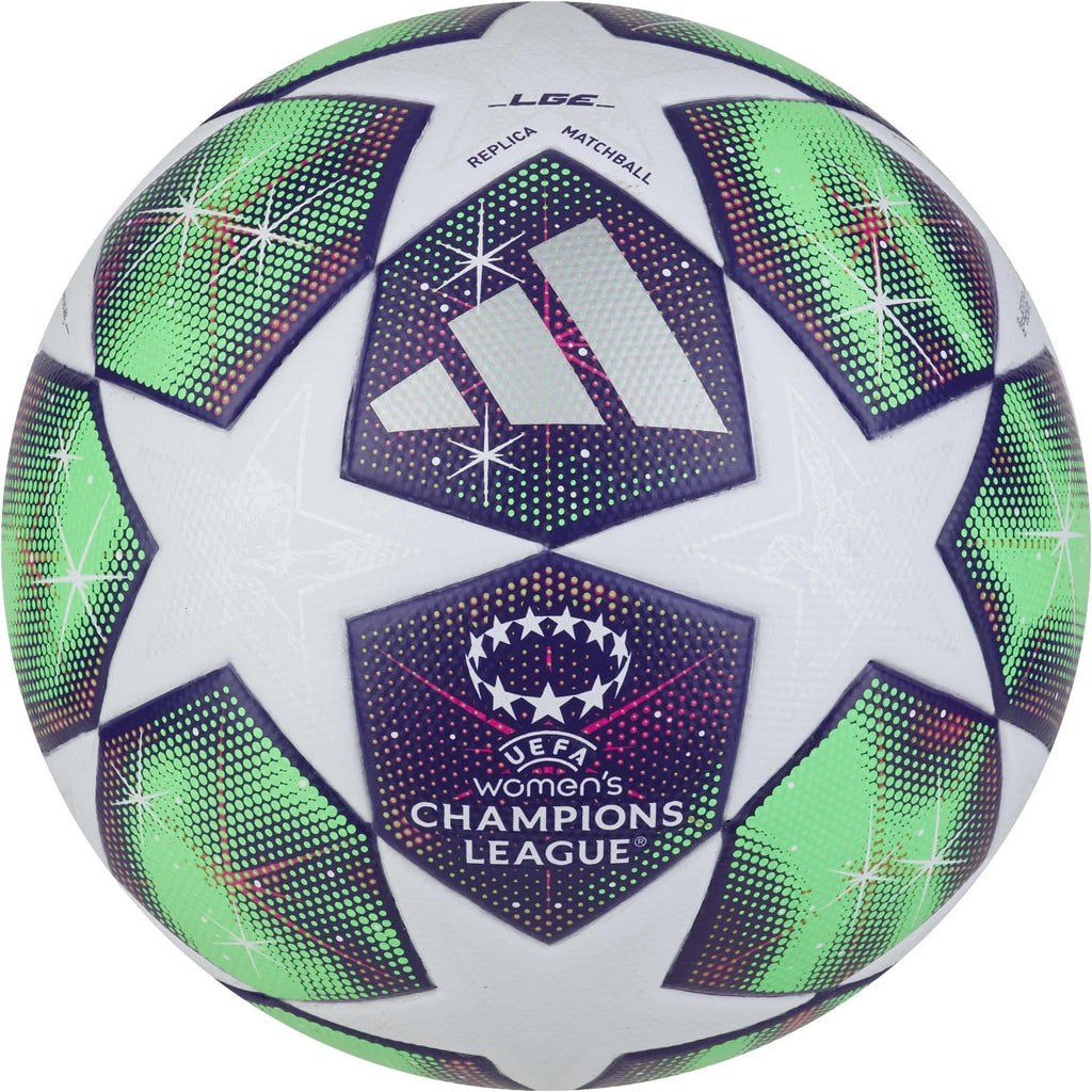 adidas UWCL League Stage League Soccer Ball 25 26 White Green
