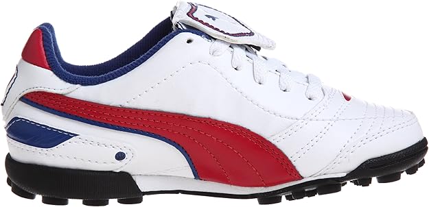 PUMA Esito Finale TT Turf Football Boots White Red Royal