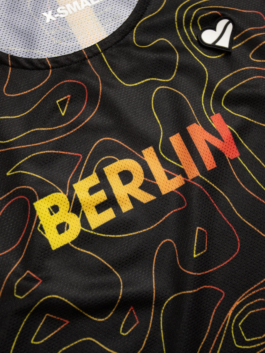 Heartbreak Womens Berlin Crop Singlet