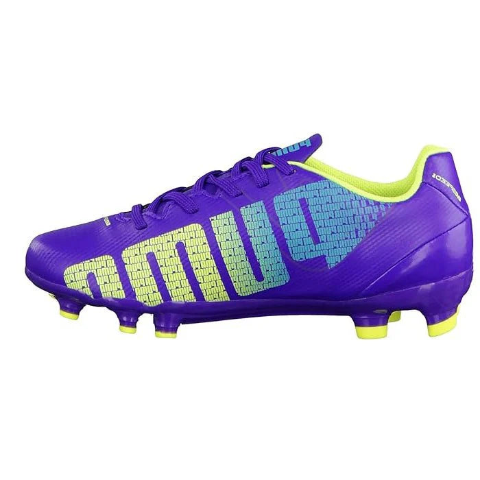 PUMA evoSPEED 53 FG JR Purple Yellow