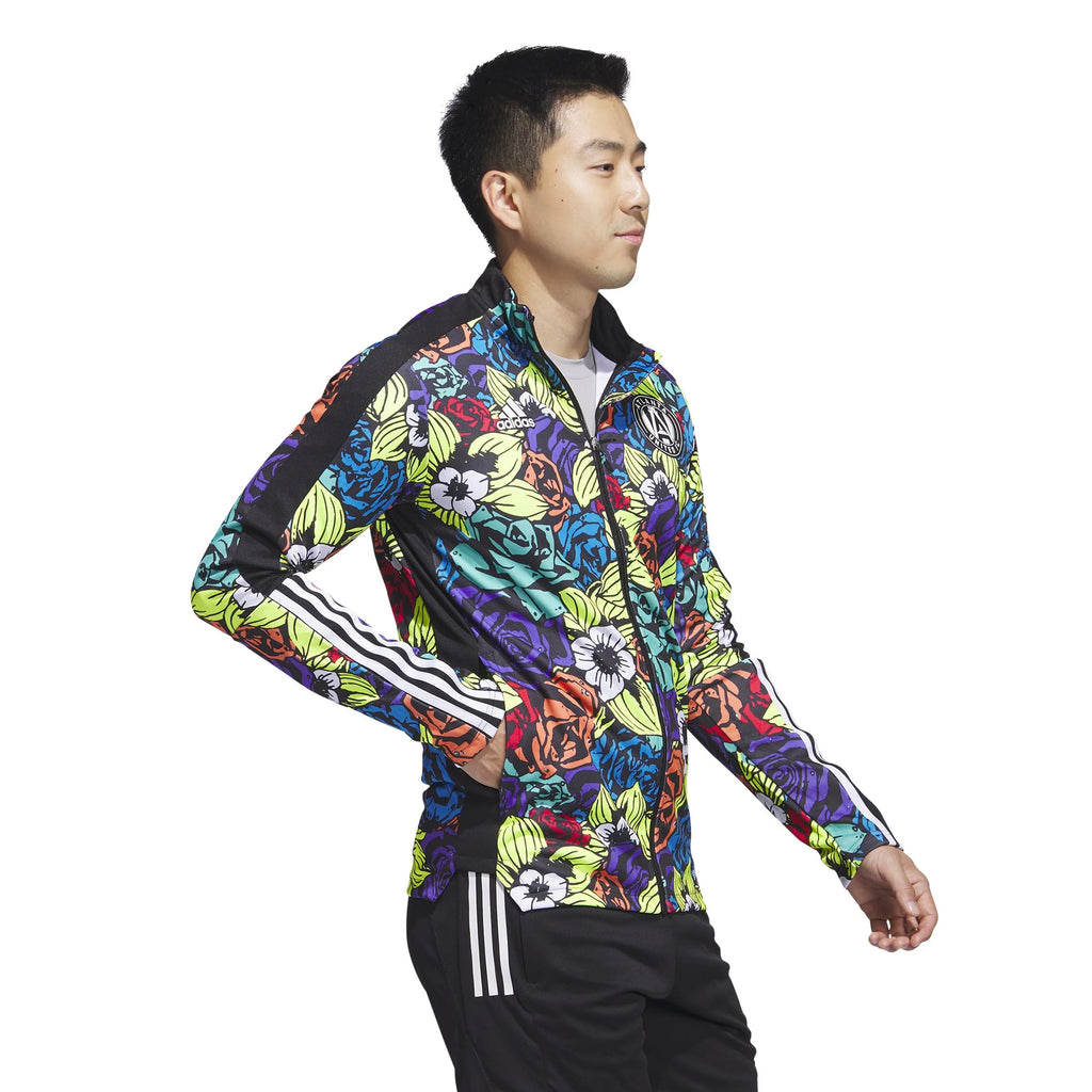 adidas Mens Atlanta United Tiro Track Jacket Unity Flower