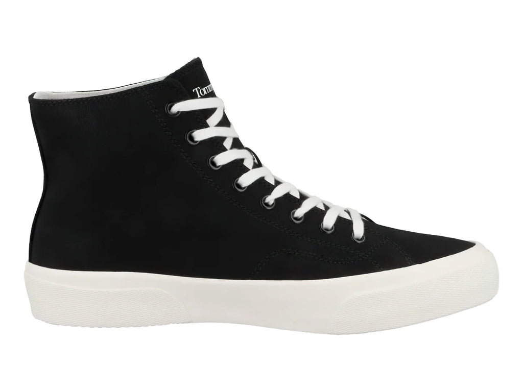 Tenis Tommy Hilfiger Tommy Jeans Mid Canvas Negros para Hombre