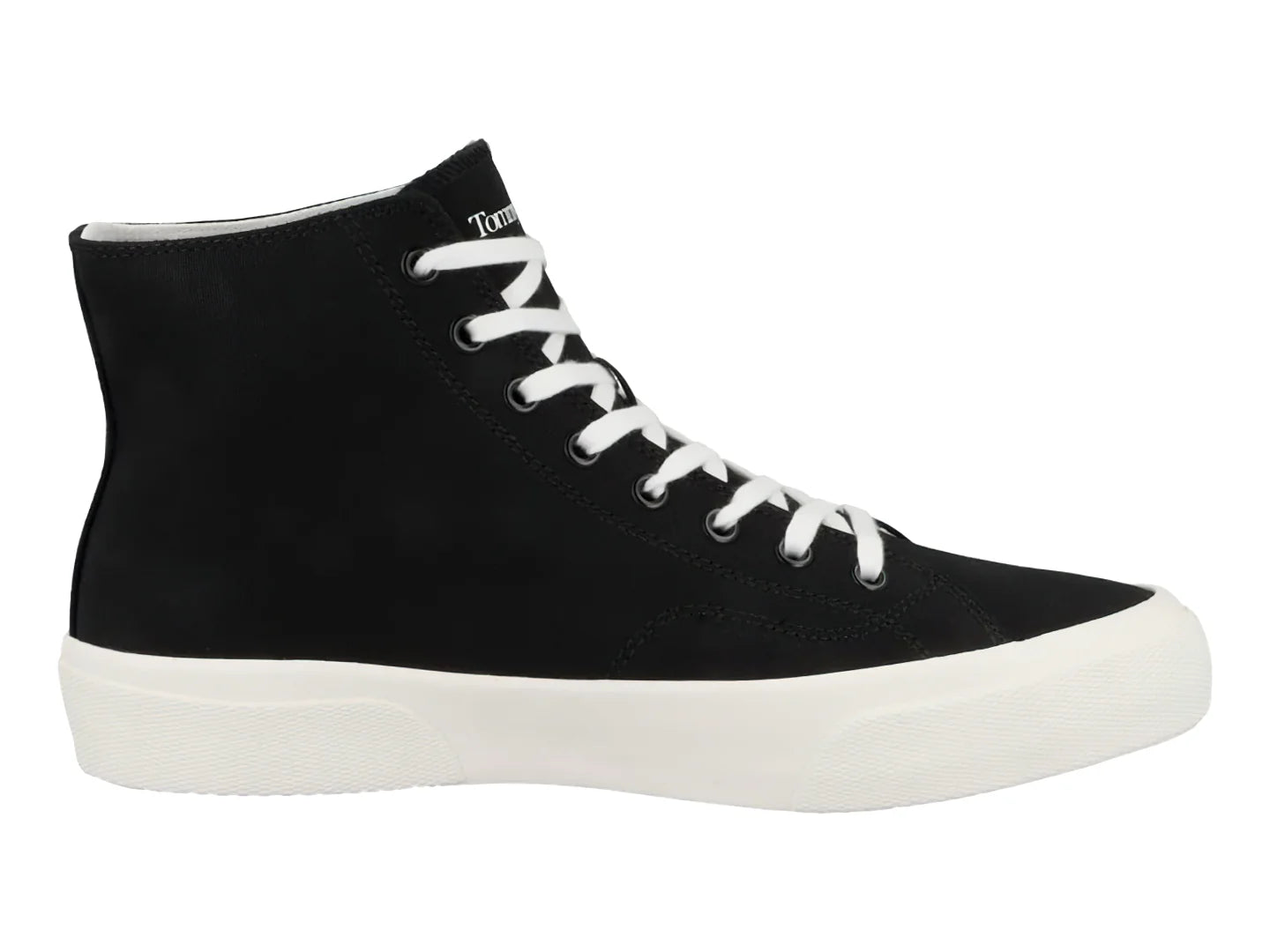 Tenis Tommy Hilfiger Tommy Jeans Mid Canvas Negros para Hombre