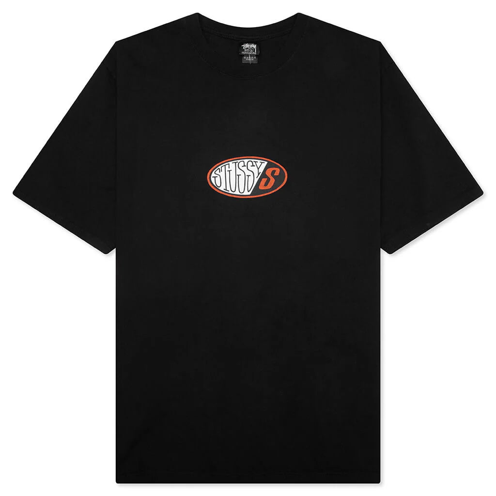 Pitstop Pigment Dyed Tee Black