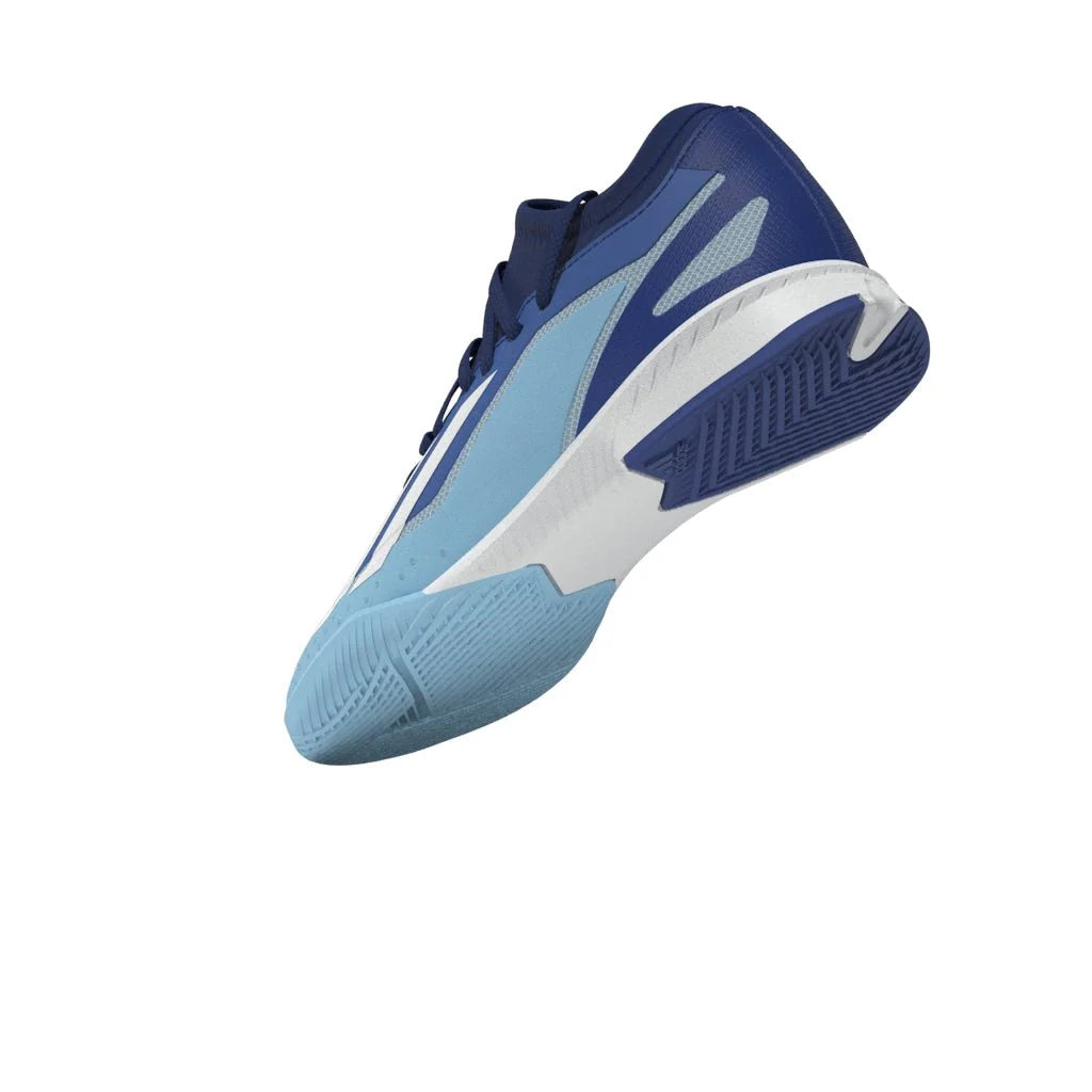 adidas X Crazyfast3 IN Junior Indoor Soccer Shoes Royal White