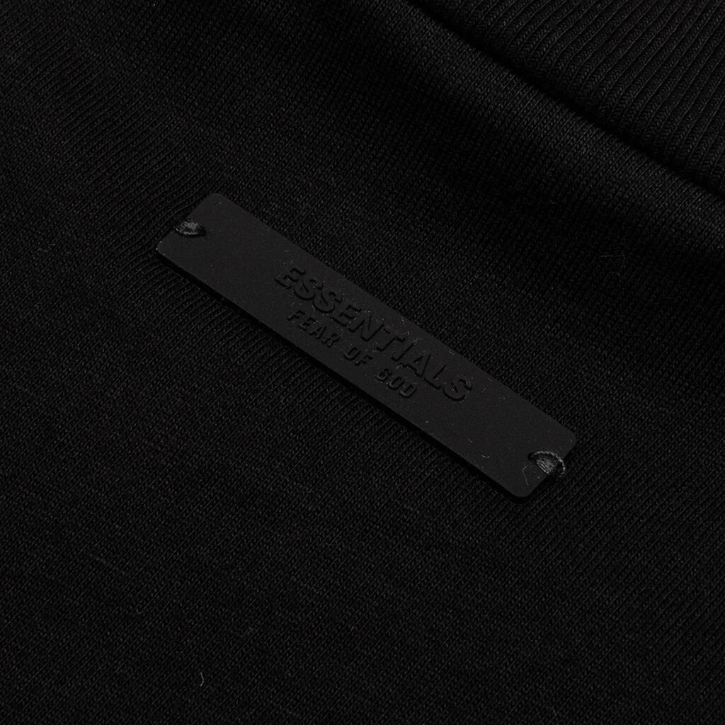 Kids Jersey Long Sleeve Tee Black