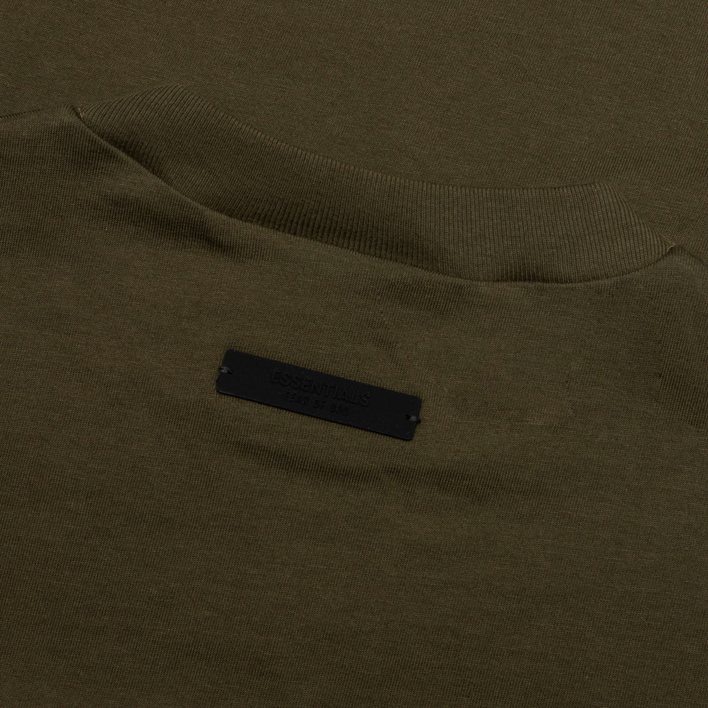 Kids Jersey Crewneck Tee Olive