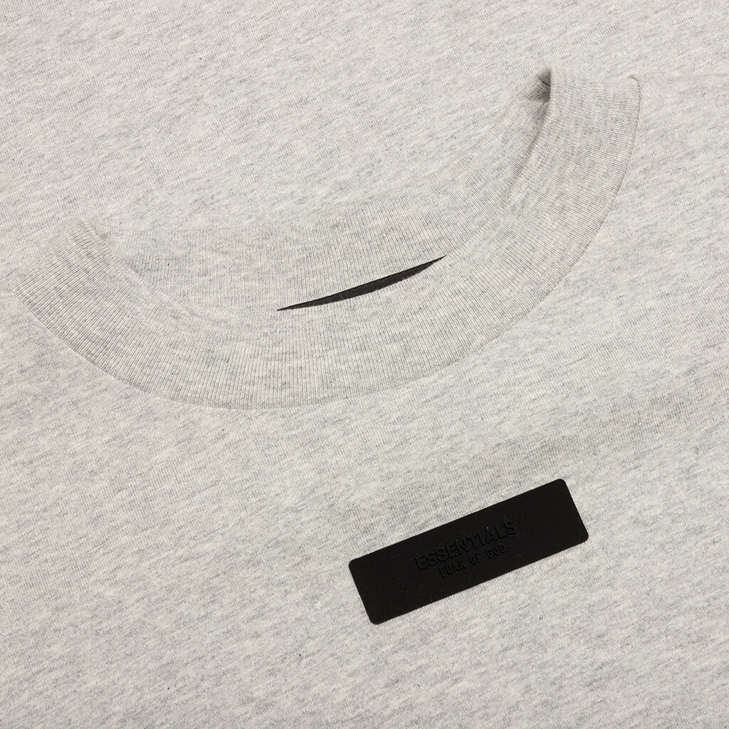 Crewneck T Shirt Light Heather Grey