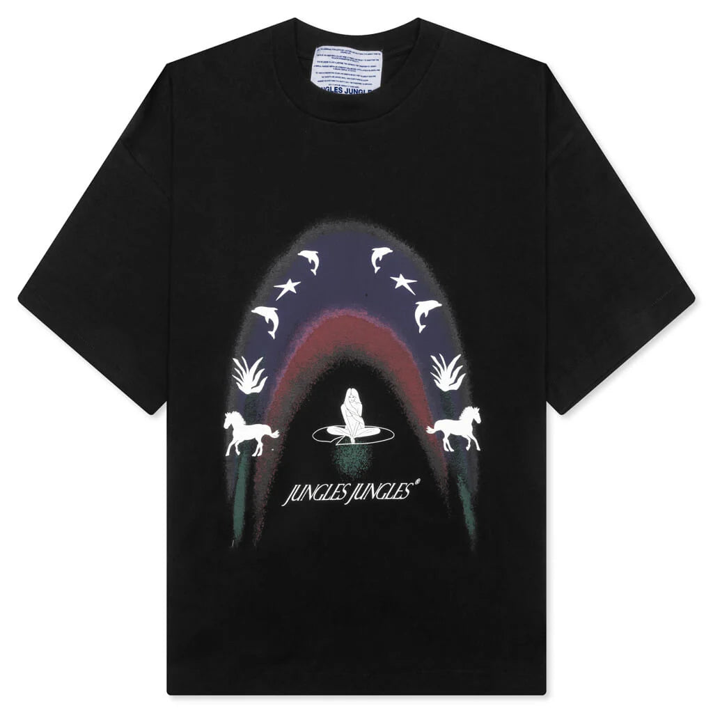 Life Is Magick Tee Black