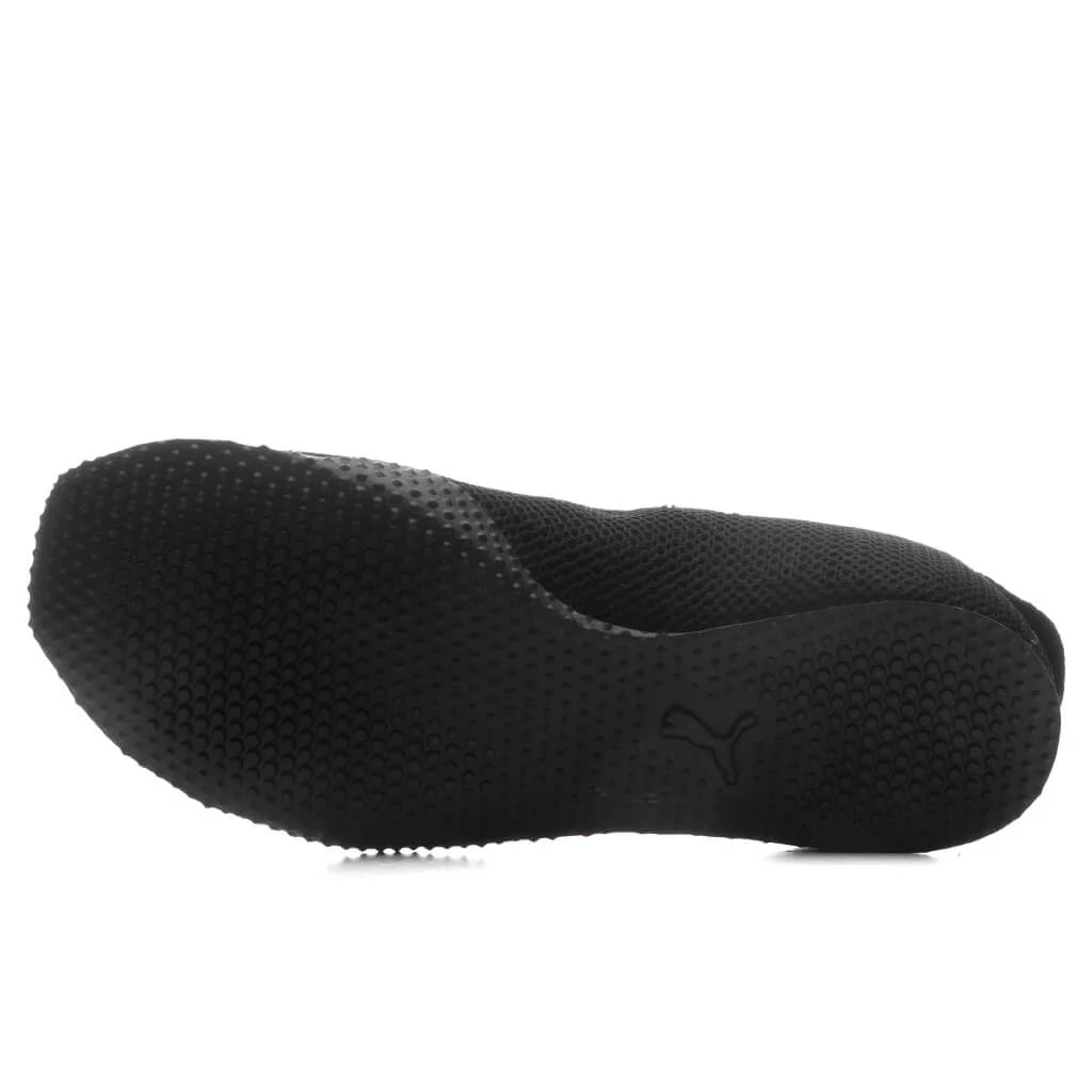 Womens H Street Ballet Black Silver