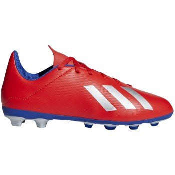 adidas X 184 FXG J Red Silver Blue