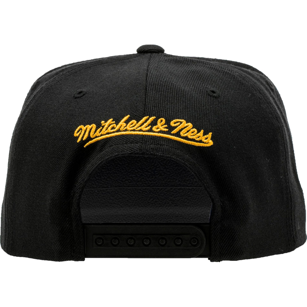Los Angeles Galaxy MLS Snapback Mens Hat Black Yellow
