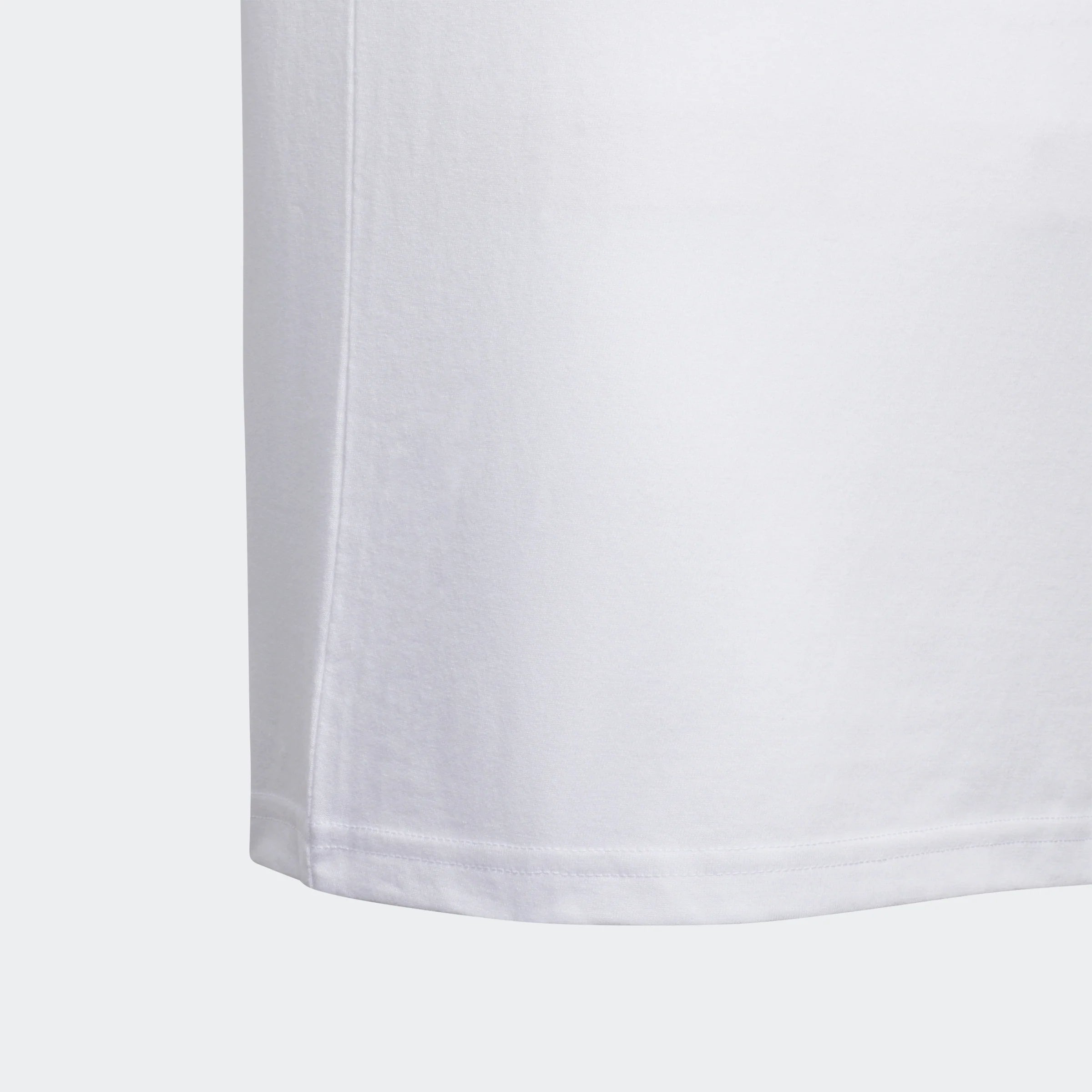 adidas Messi Youth Cotton Tee White Pink