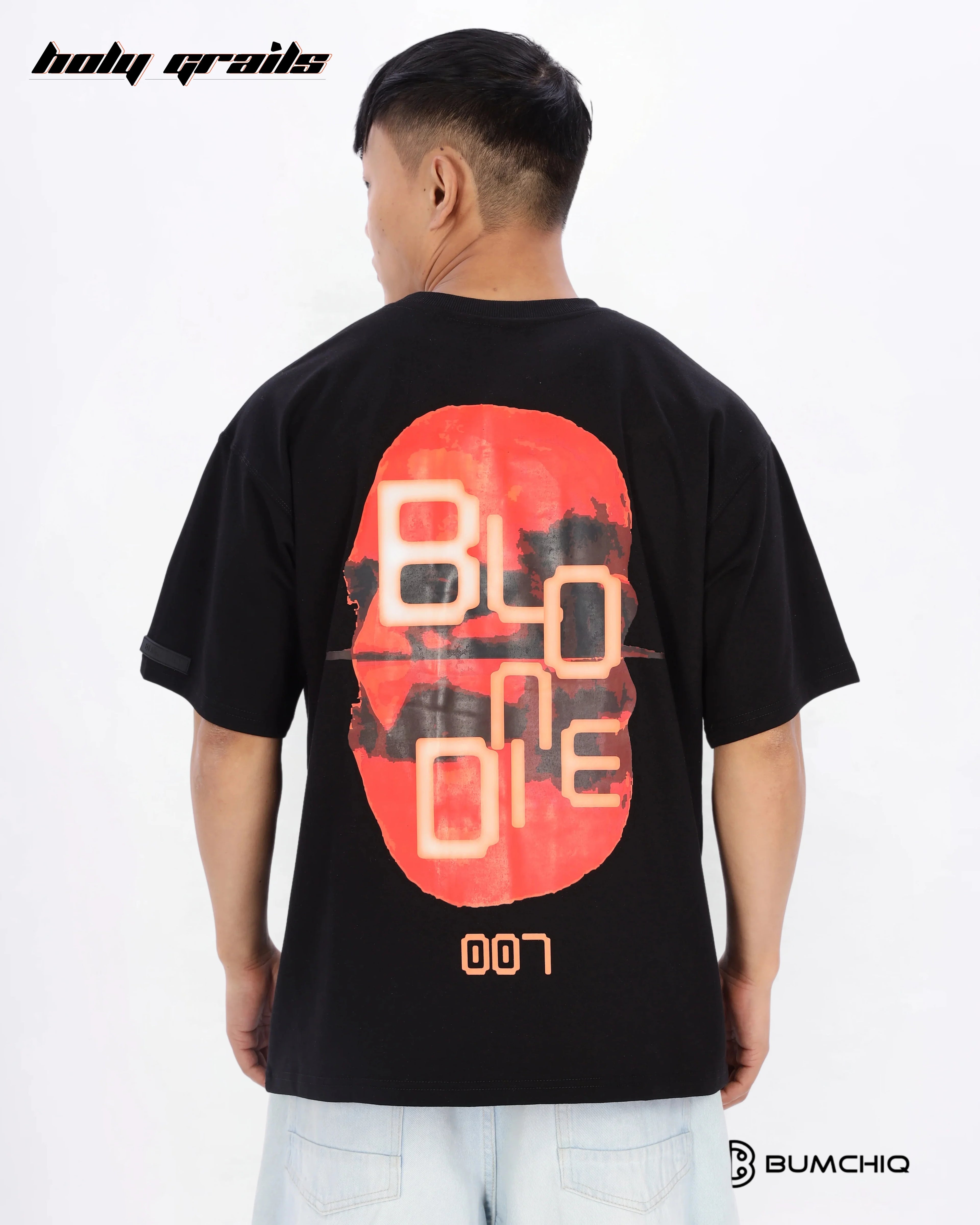 Blondie Black Oversize Tee HG x Bumchiq