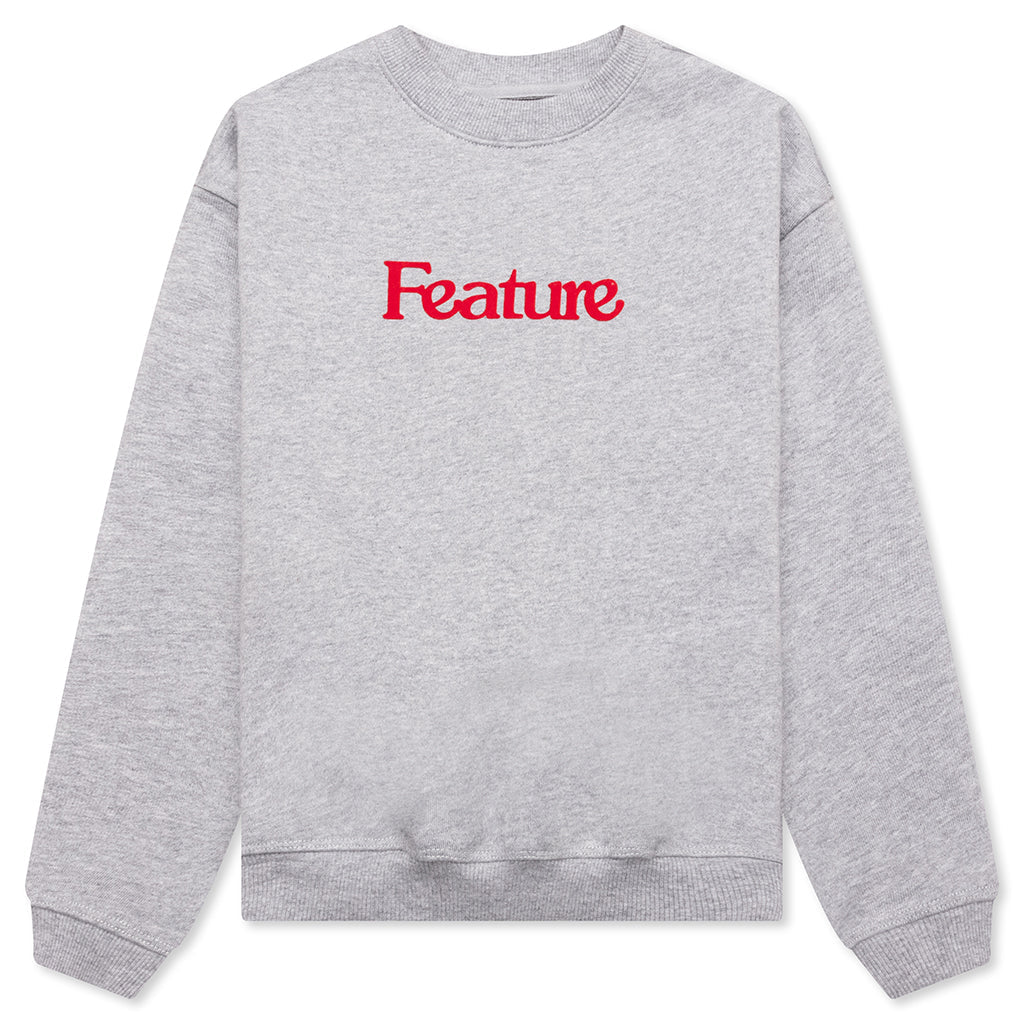 Kids Academy Crewneck Heather Grey