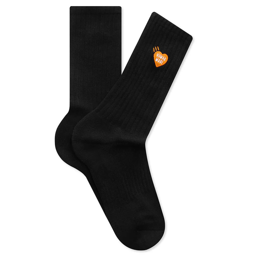 Pile Socks Black