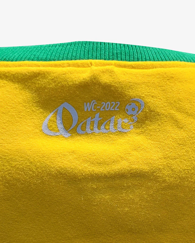 Retro Brazil 1970 Jersey Yellow