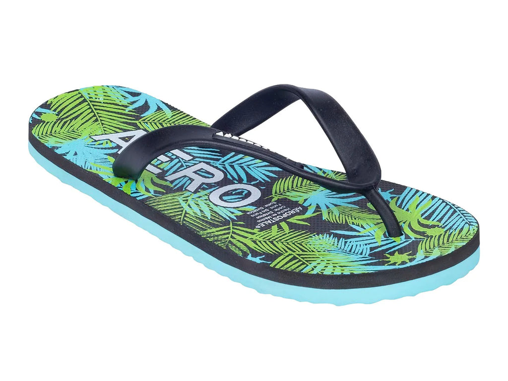 Sandalias Aeropostale Paradise Verde Multicolor para Hombre