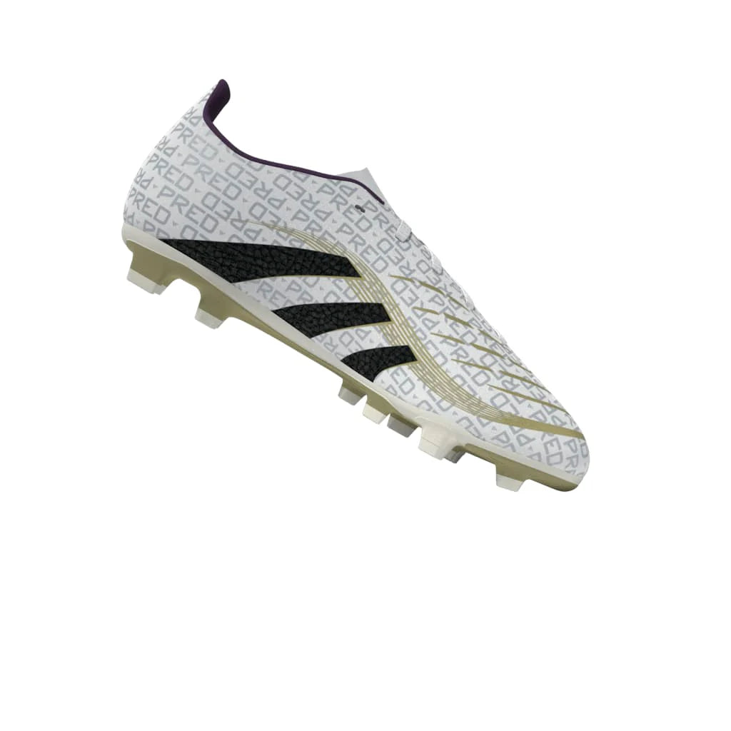 adidas Predator Club Firm Multi Ground Boots Kids White Black