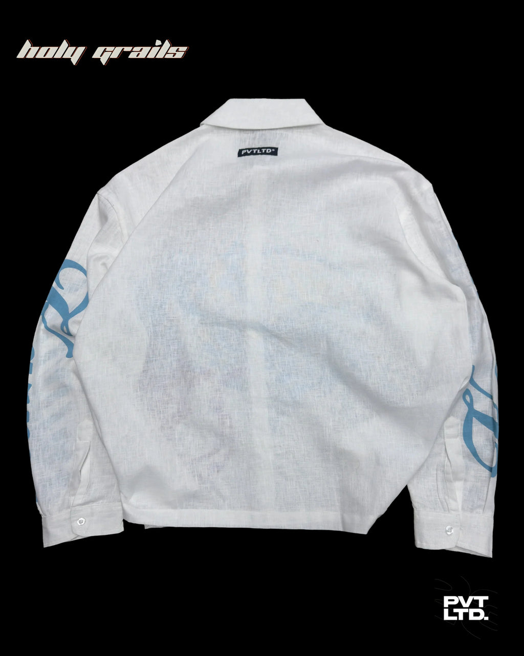 Karma White Linen Shirt HG x Pvt Ltd