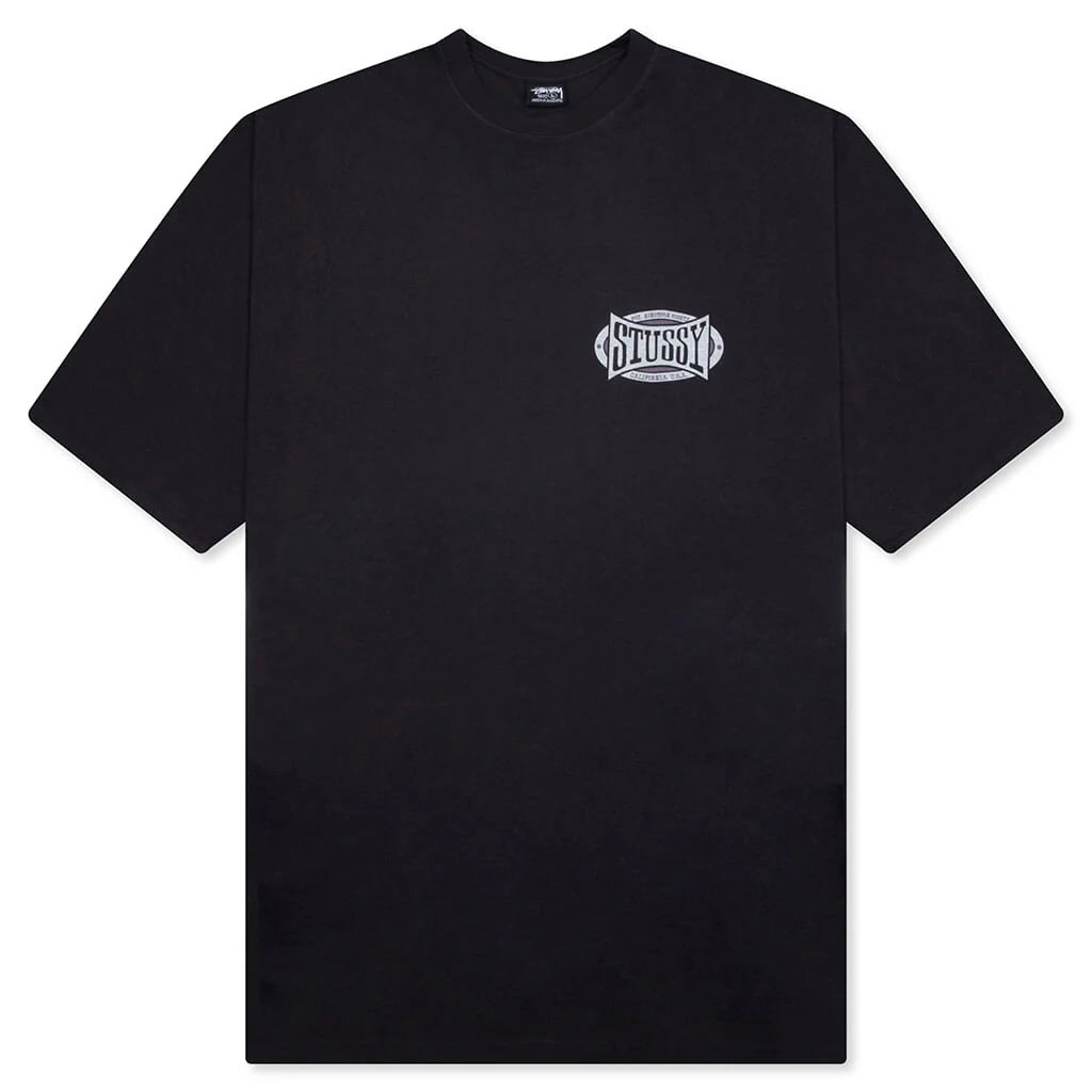 Champion Oval Pigment Dyed Tee Faded Black