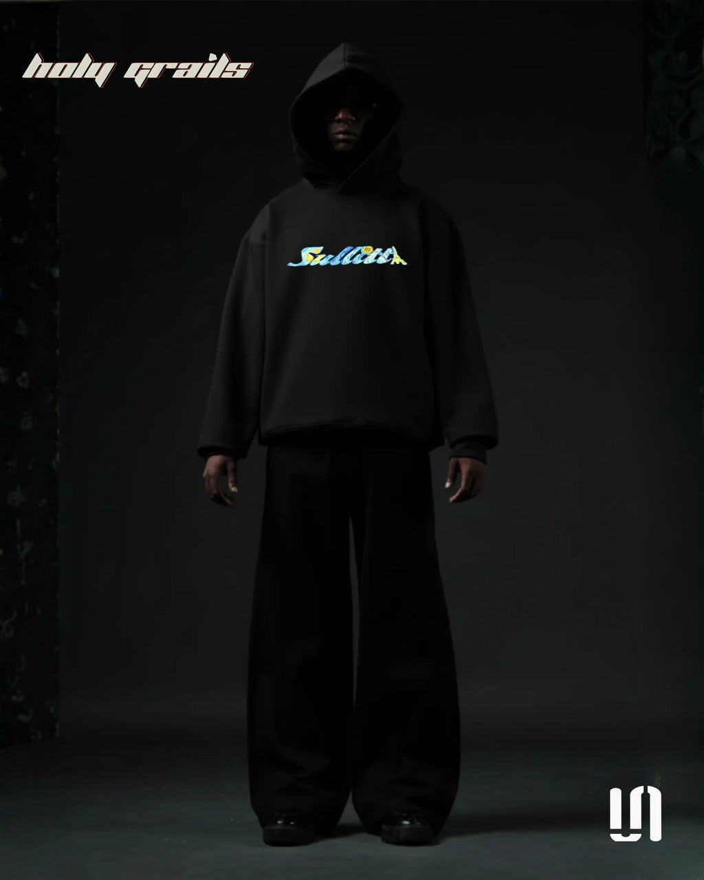 City of Nights Black Hoodie HG x Sullitt