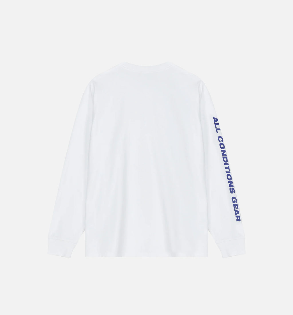 NRG ACG Ica Cave Long Sleeve Tee Mens T shirt White