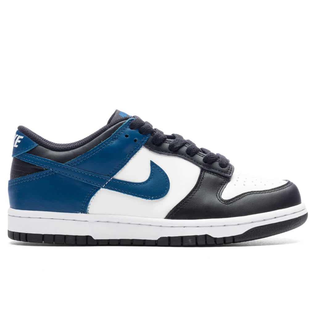 Dunk Low GS Summit White Industrial Blue Black