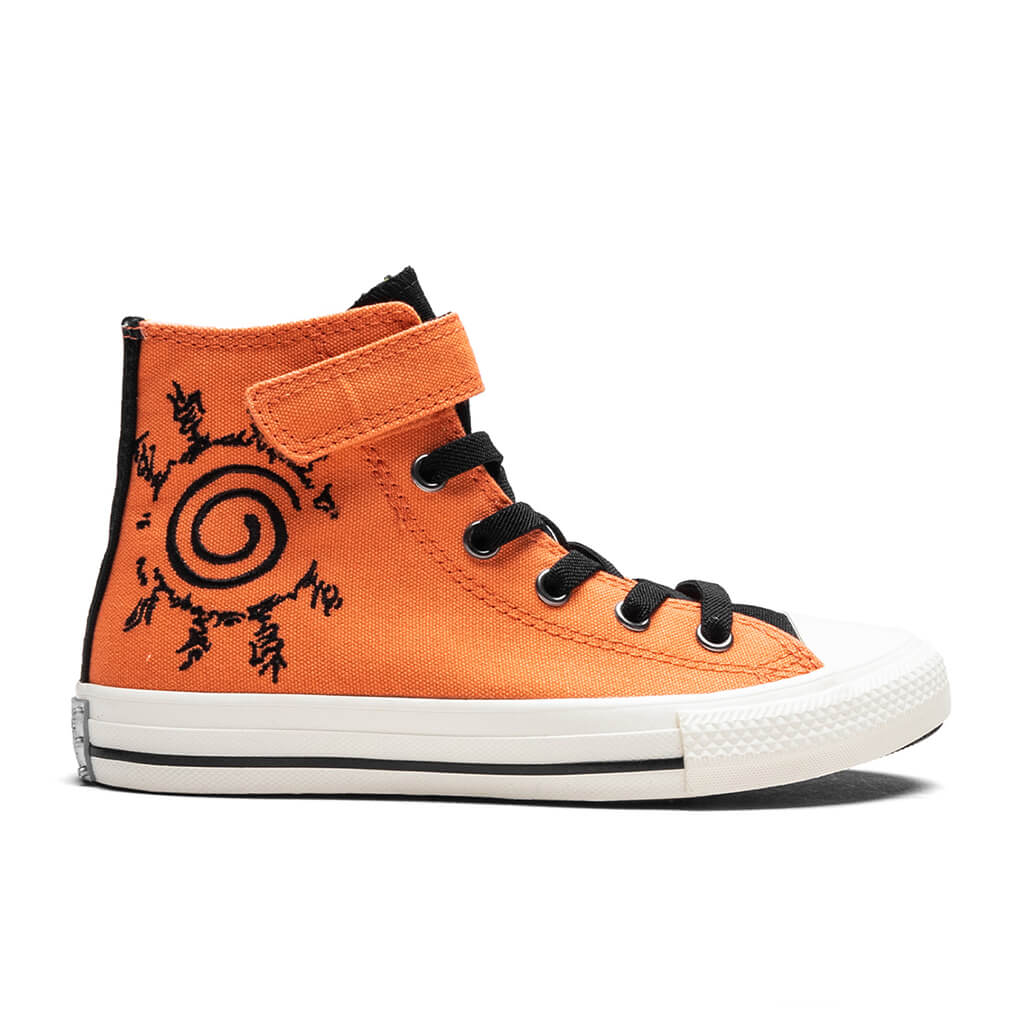 Converse x Naruto Chuck Taylor All Star 1V Hi Golden Wren Pale Magma Black