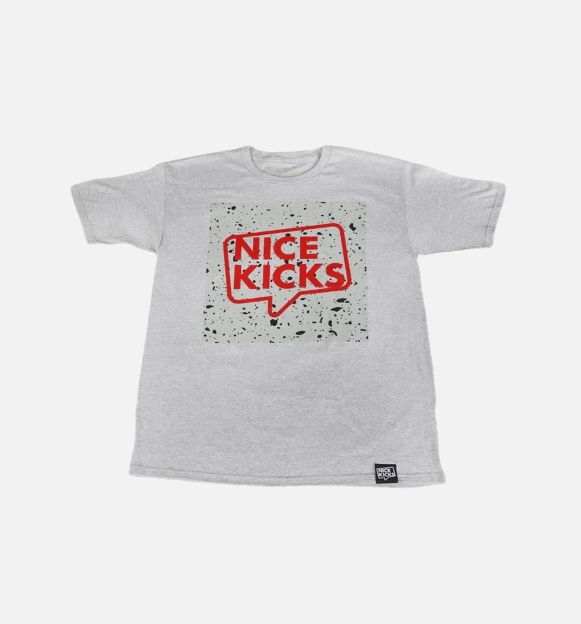 Nice Kicks Cement Tee Grey Red
