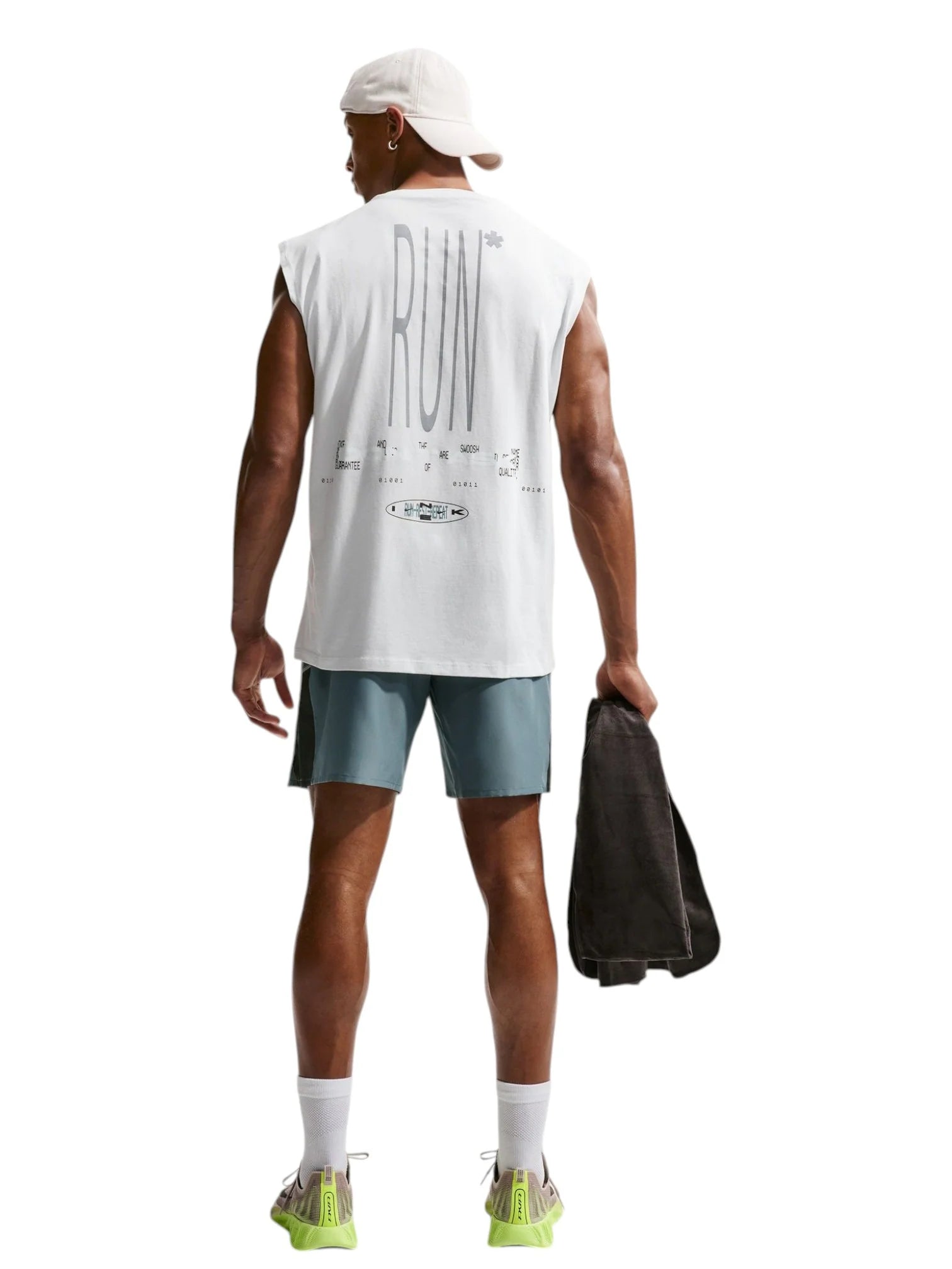 Nike Mens Loose Sleeveless Running T Shirt
