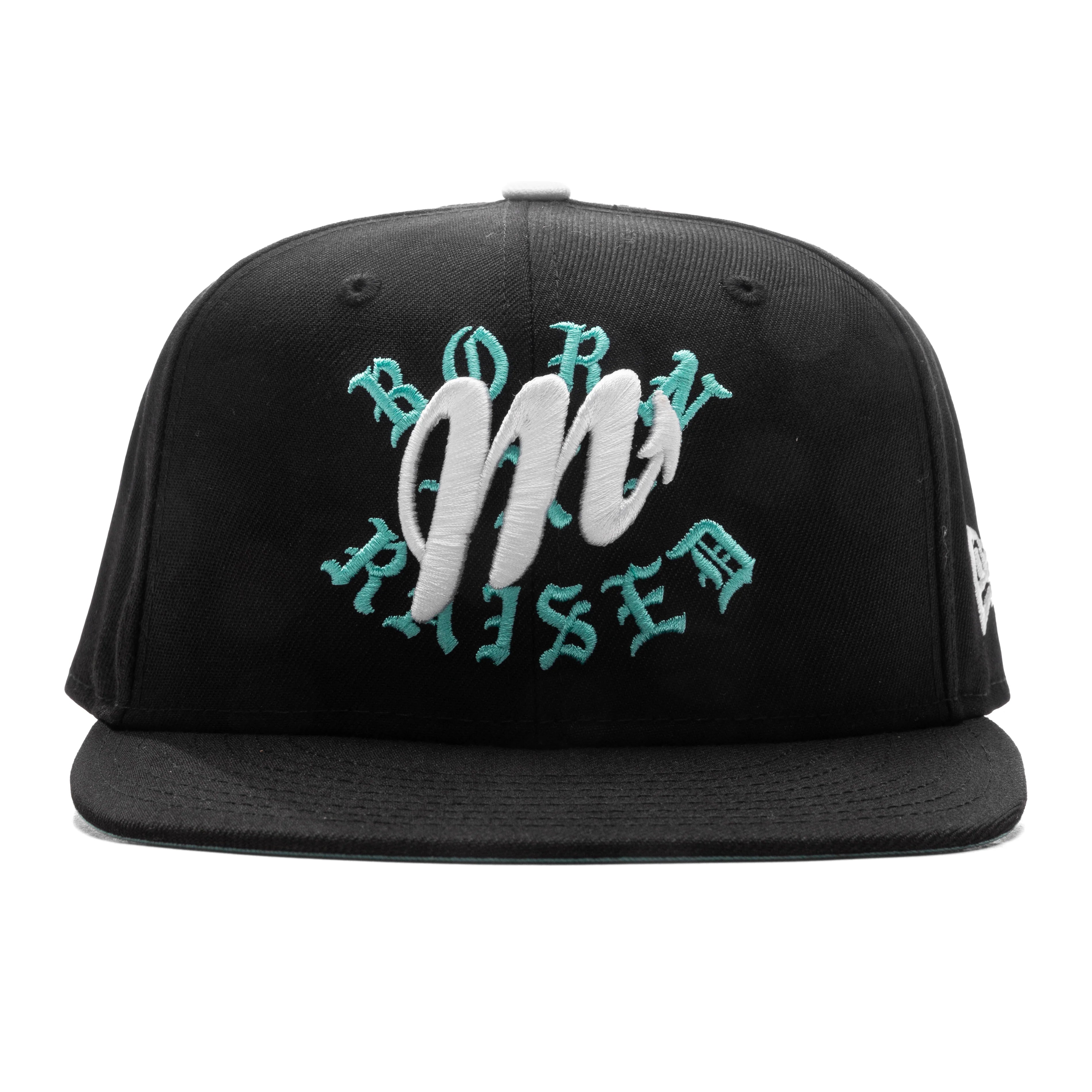 New Era x Born x Raised 59FIFTY LMB Diablos Rojos del México Layered Logo Black