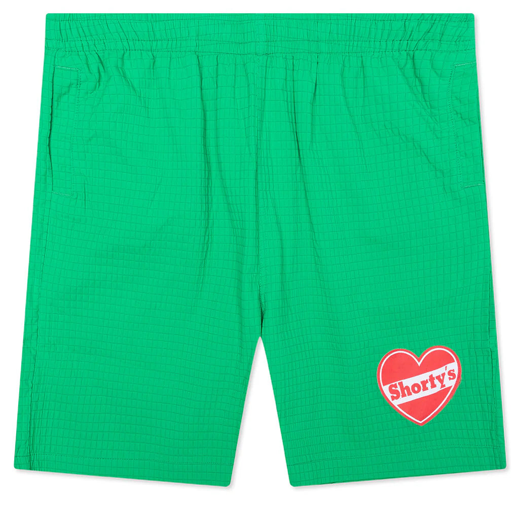 Heart Sport Shorts Green