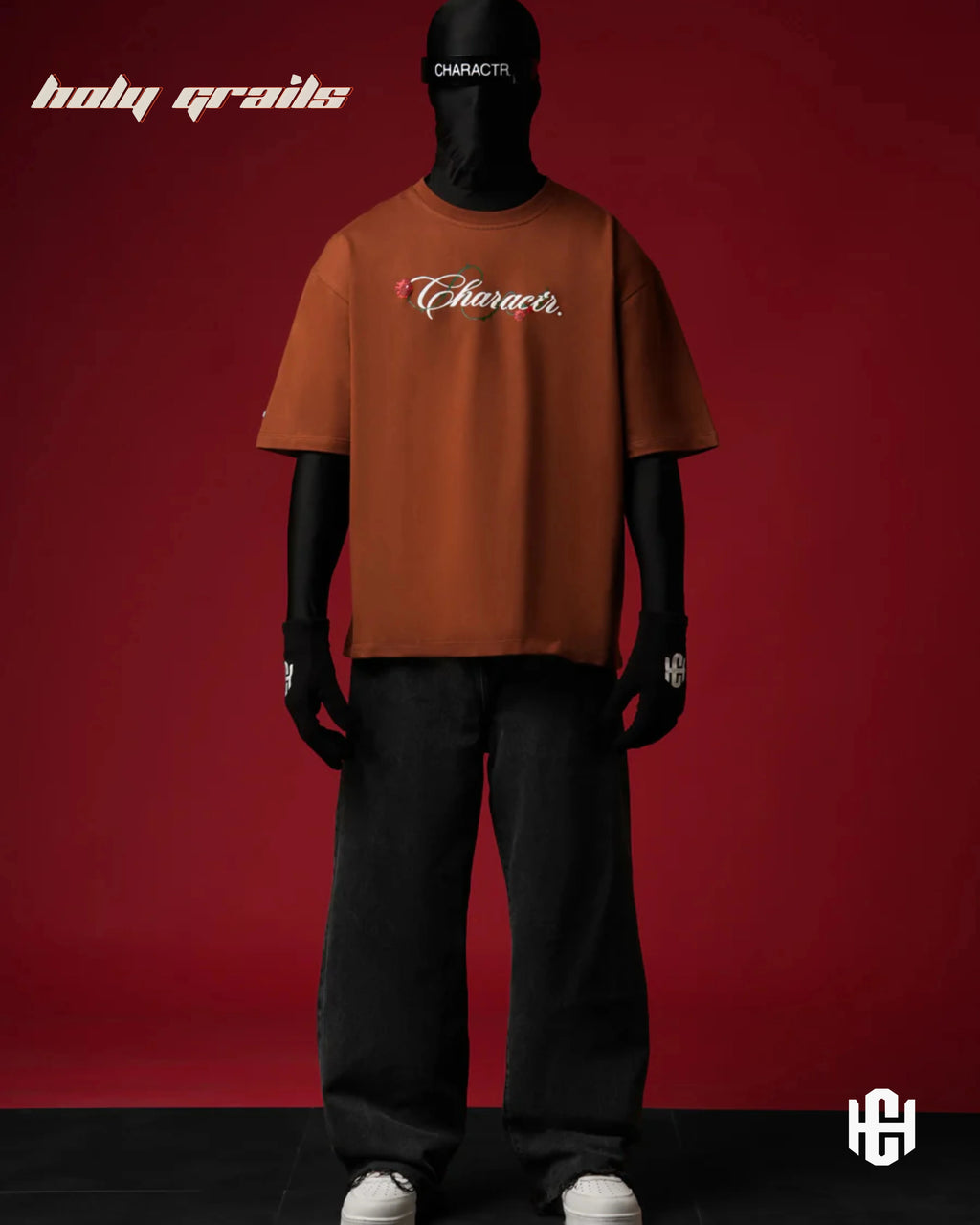 Bold Brown Graphic Tee HG x Charactr