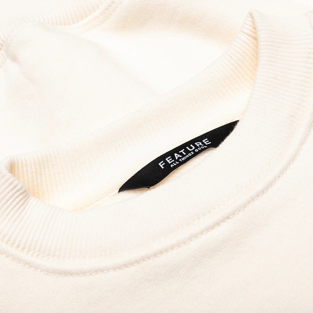 Kids Academy Crewneck Cannoli Cream