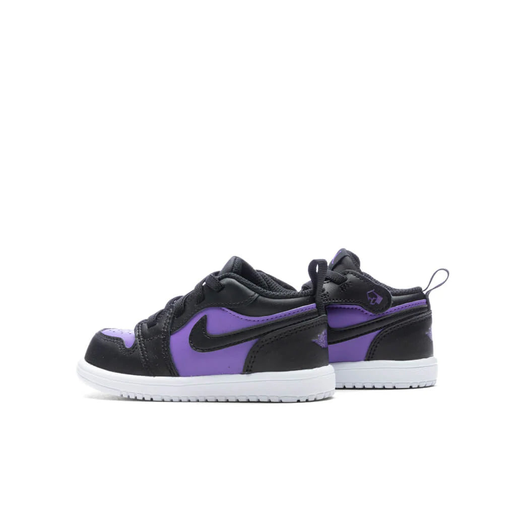 Jordan 1 Low Alt TD Purple Venom Black White