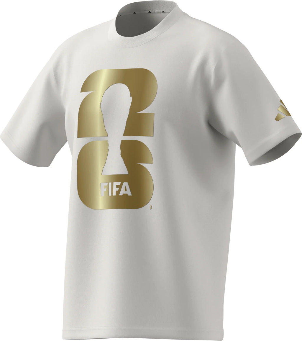 adidas FIFA World Cup 2026 Official Emblem Mens Soccer T Shirt