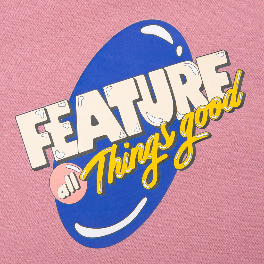 Kids Bubble Play Tee Dusty Pink
