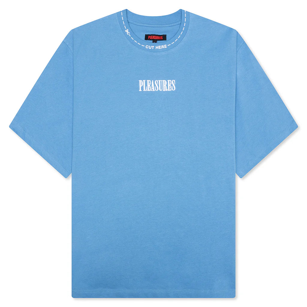Cut Here Heavyweight Shirt Blue