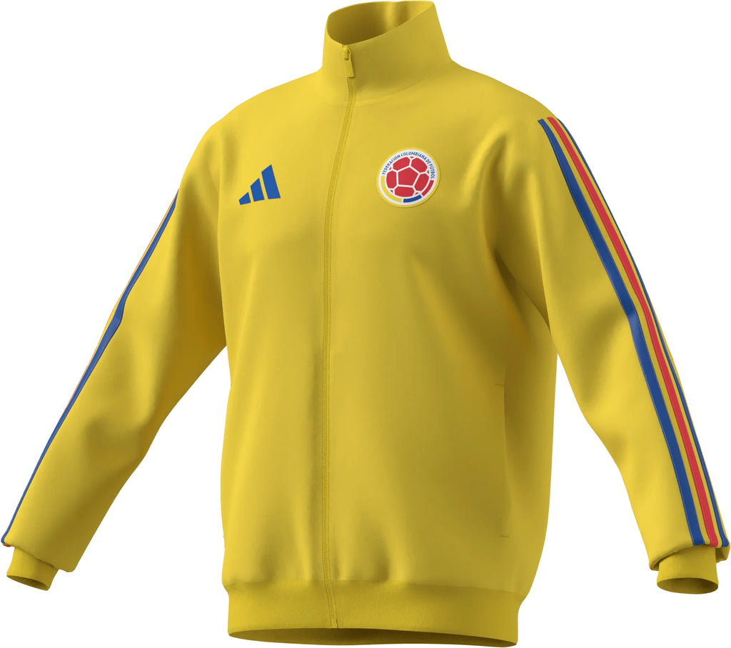 adidas Colombia DNA Track Top Soccer Jackets Yellow