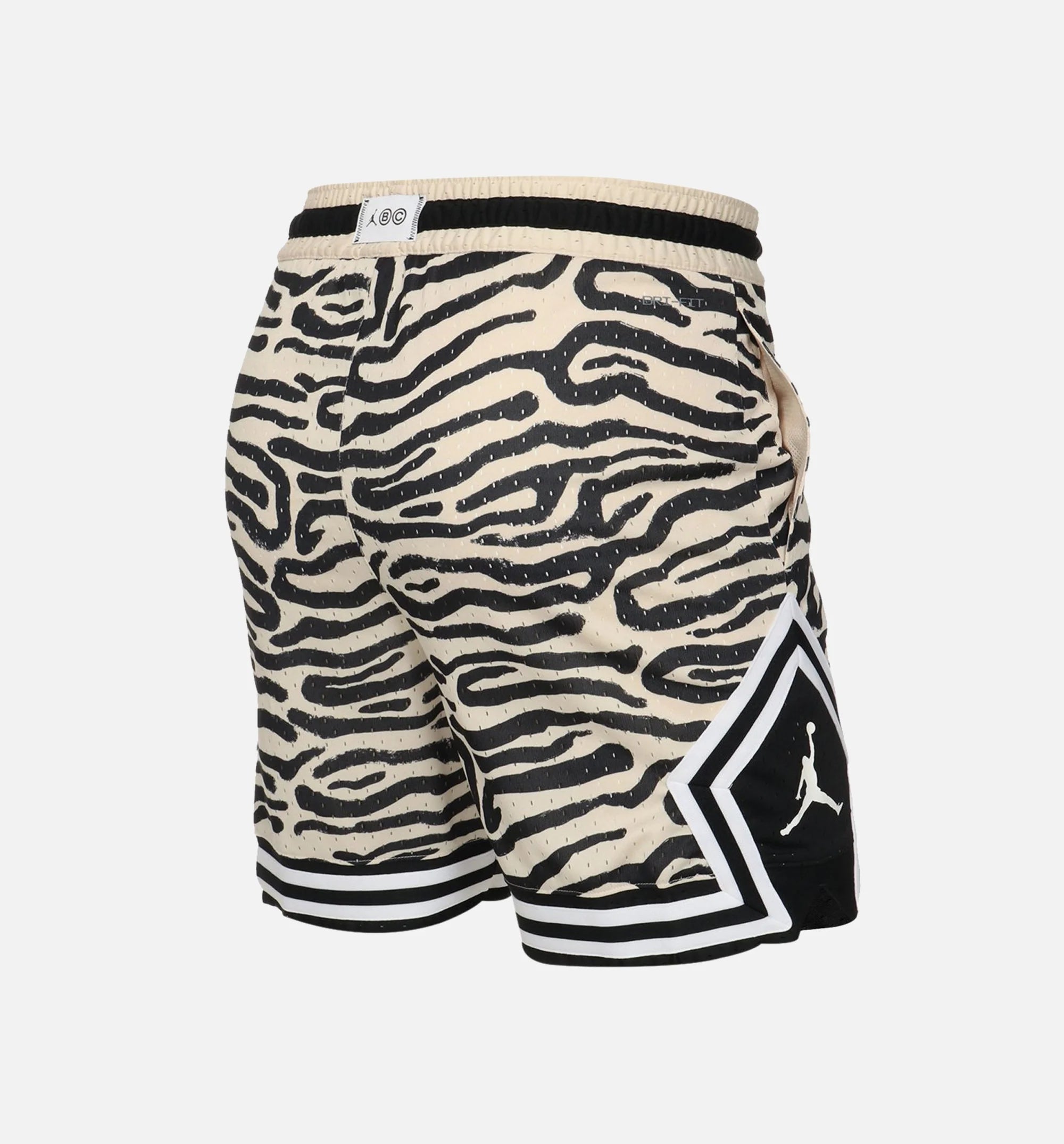 Dri Fit Diamond Shorts Men Shorts Black White