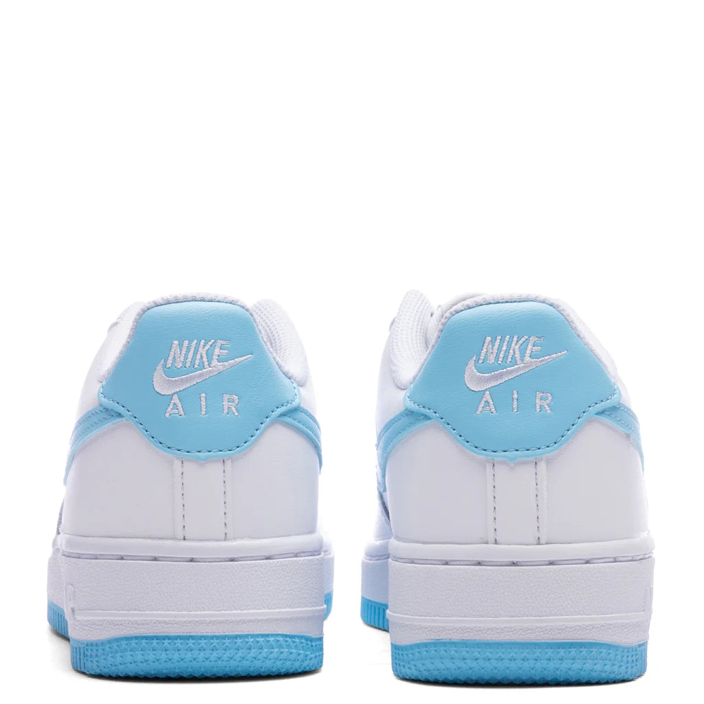 Air Force 1 LV8 GS White Aquarius Blue White