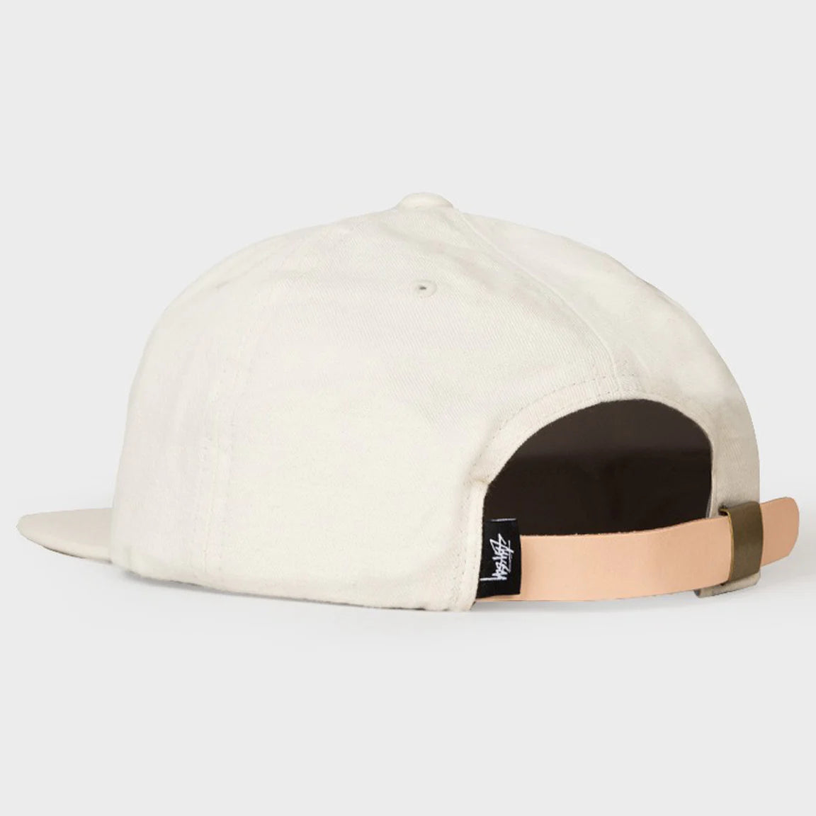 Mask Logo Strapback Mens Hat White