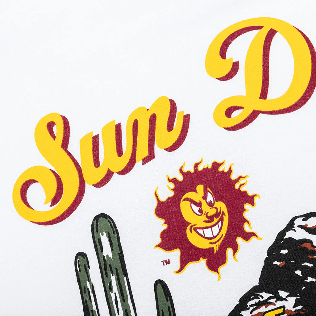 Feature x ASU Hill Tee White